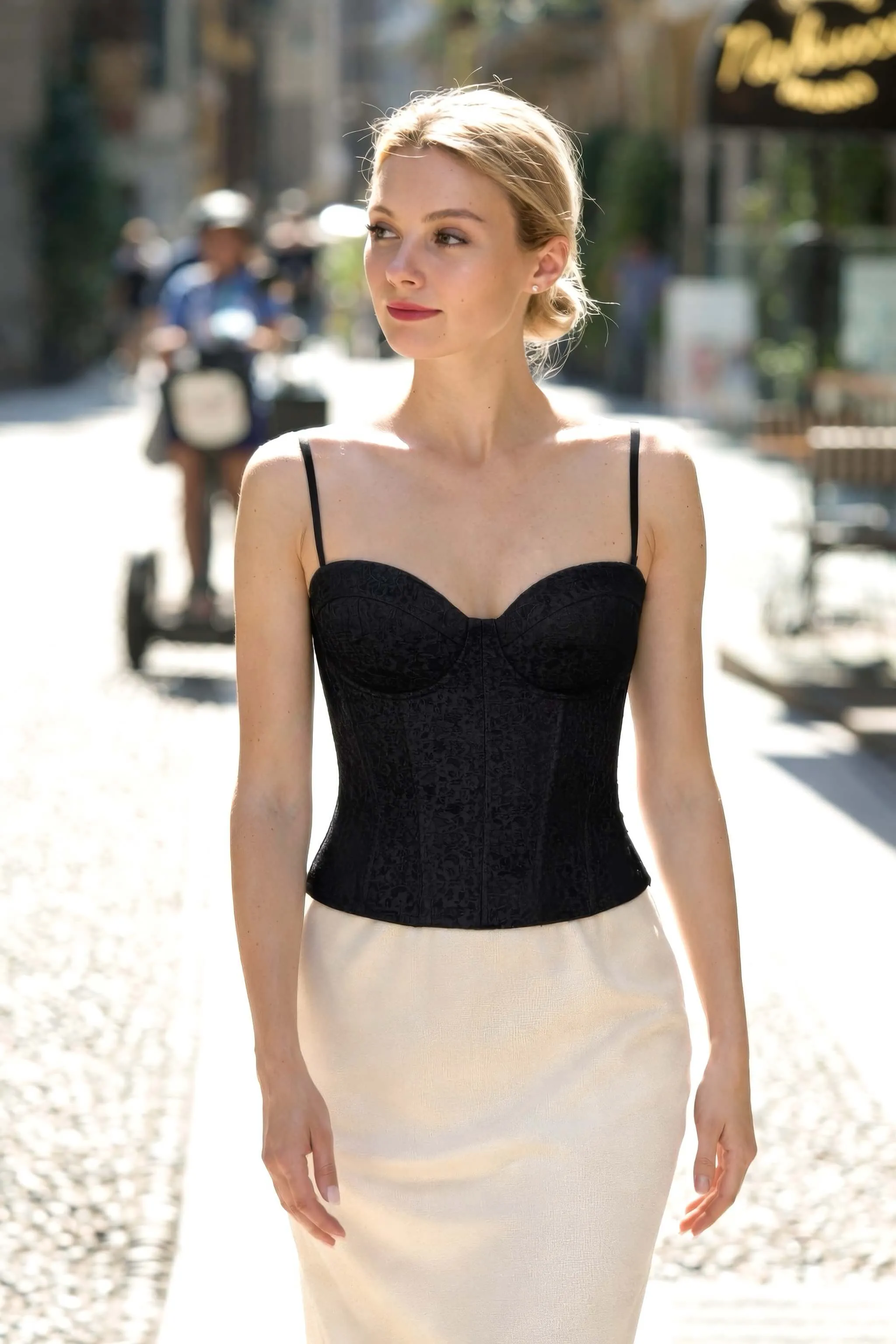 Esme Lace Corset Top sold by GAALA product image thumbnail 2