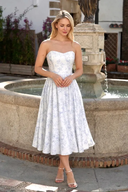 Priscilla Midi Dress made by GAALA