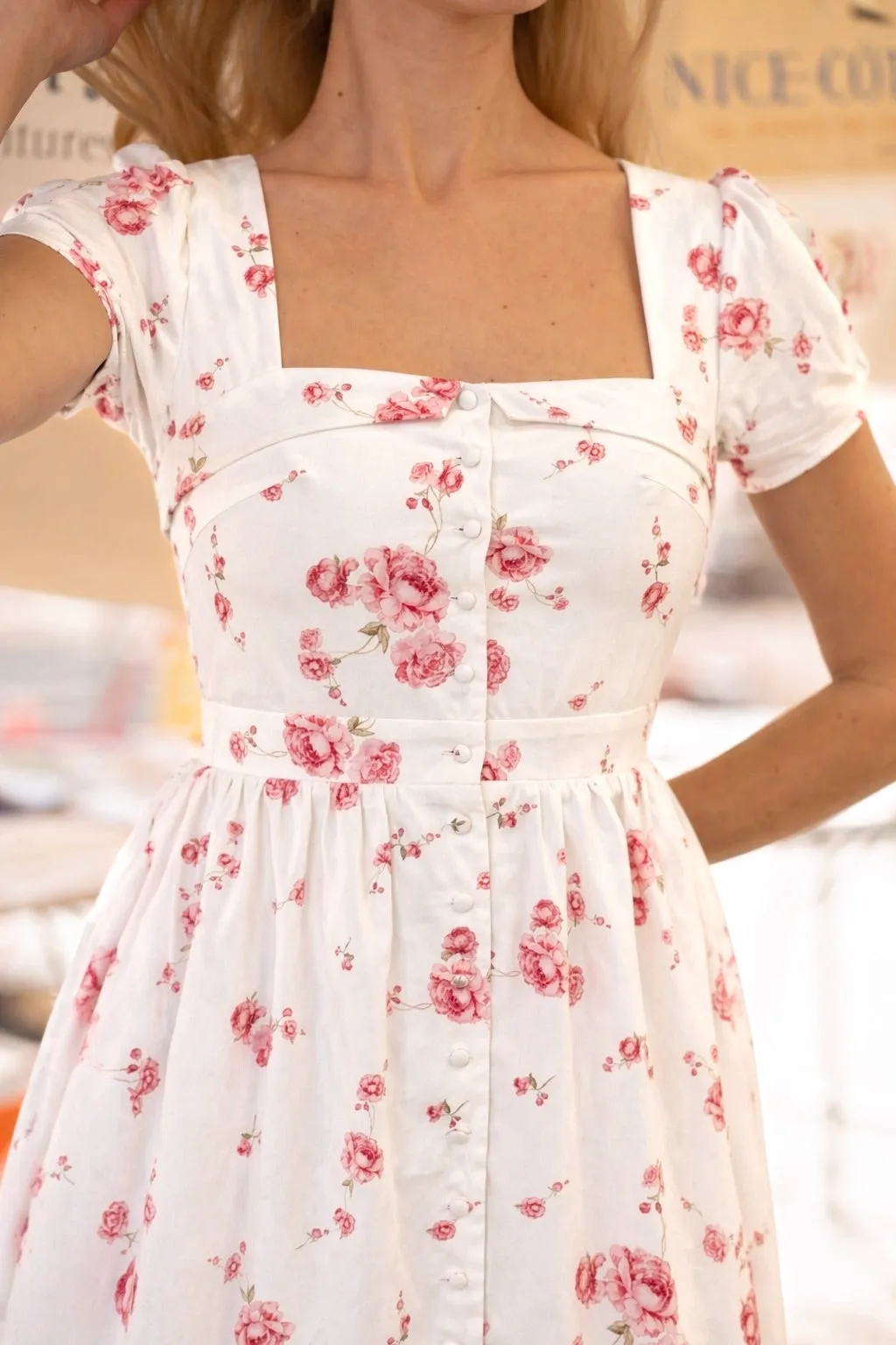 Estelle Button Down Dress sold by GAALA product image thumbnail 3