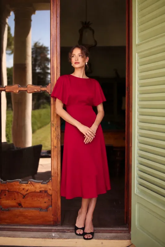 Sarah Silk Dress made by GAALA