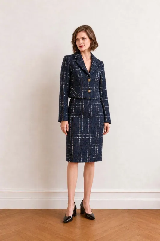 Madina Tweed Two Piece made by GAALA