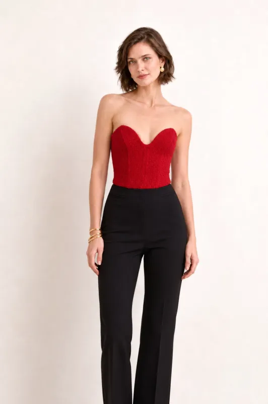 Eleanor Tweed Corset Top made by GAALA