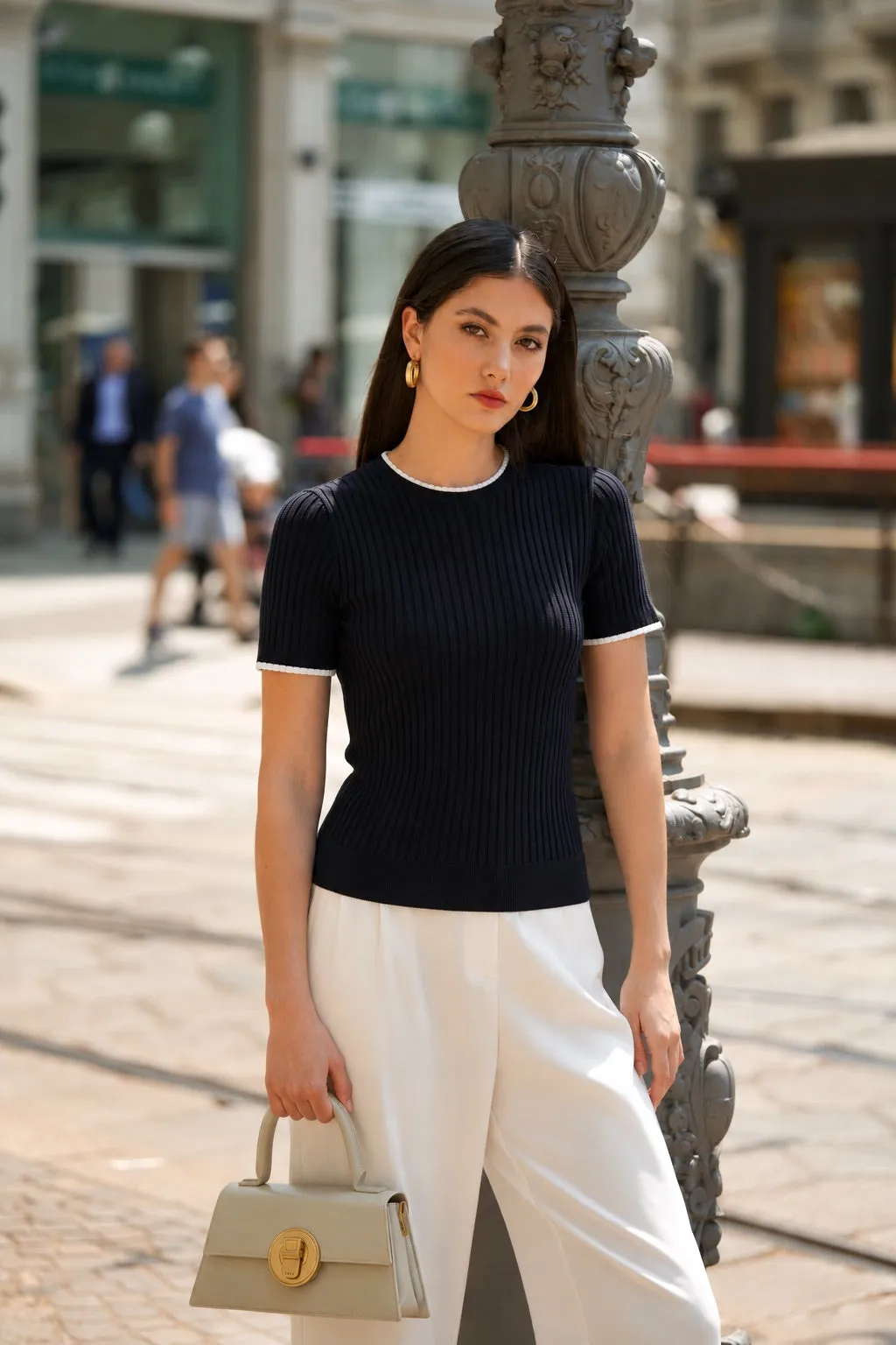 Noel Silk Top sold by GAALA product image thumbnail 3