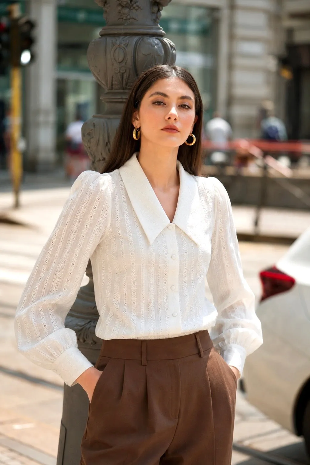 Yves Cotton Blouse sold by GAALA product image thumbnail 2