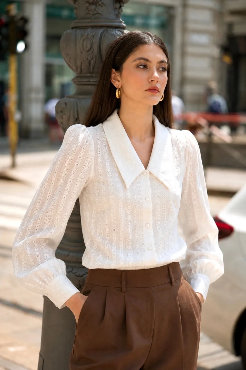 Yves Cotton Blouse sold by GAALA product image thumbnail 3