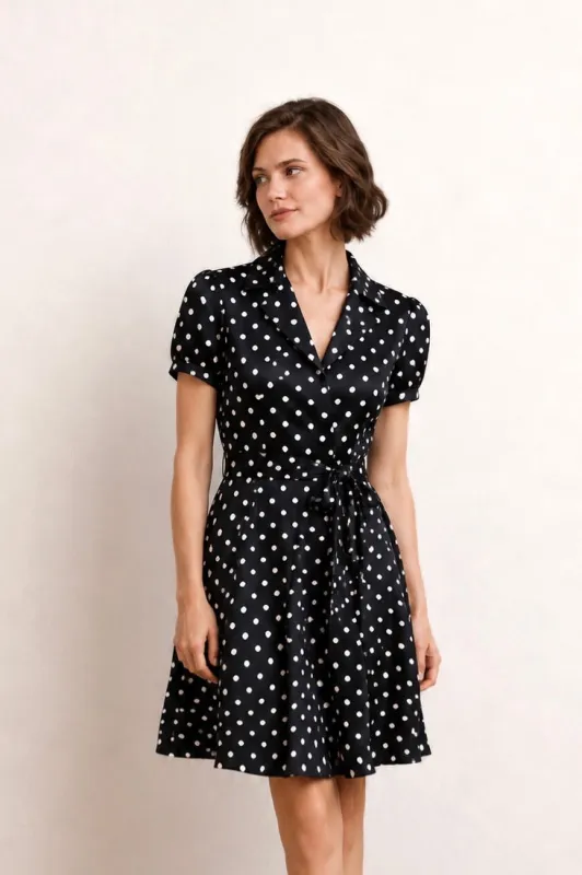 Belle Polka-Dot Dress made by GAALA