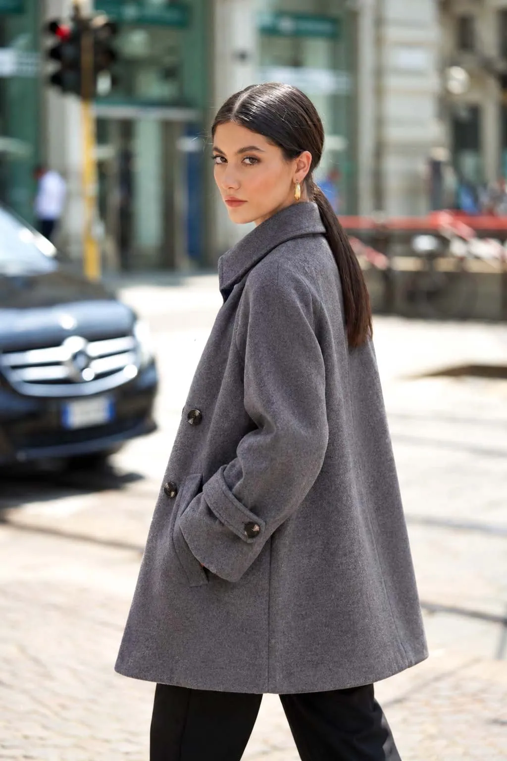 Francine Short Coat sold by GAALA product image thumbnail 4