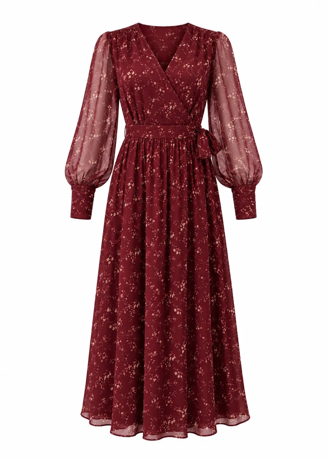 Amelia Wrap Dress sold by GAALA product image thumbnail 4