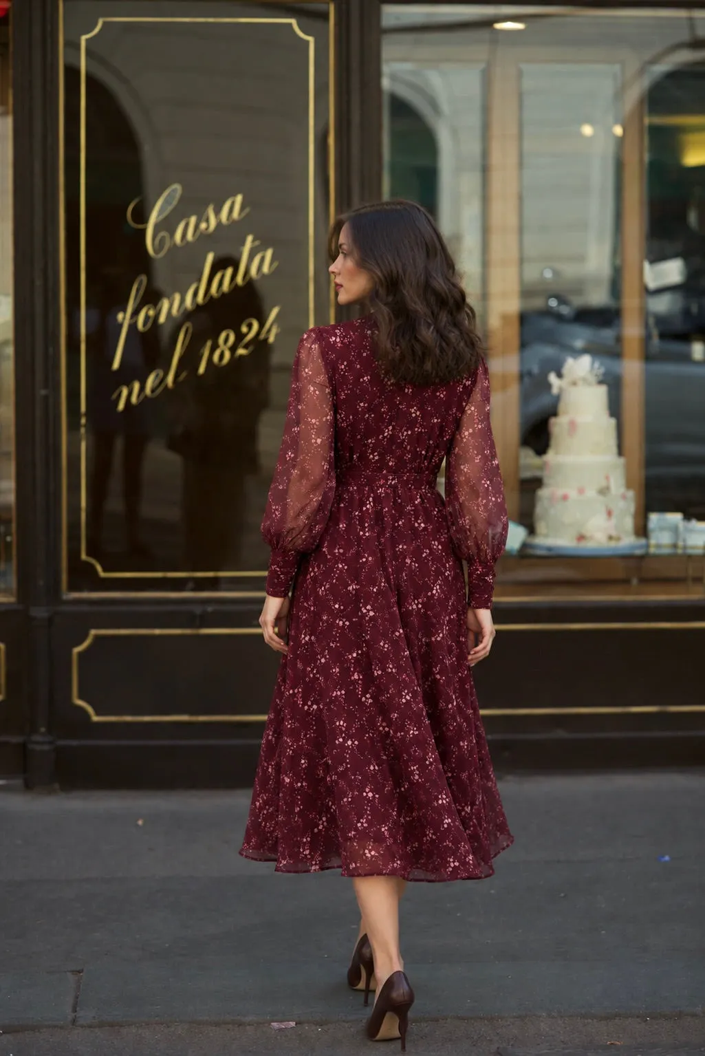 Amelia Wrap Dress sold by GAALA product image thumbnail 3
