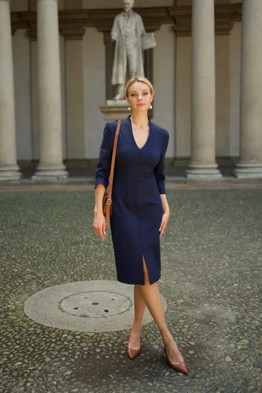Valerie Stretch Midi Dress made by GAALA