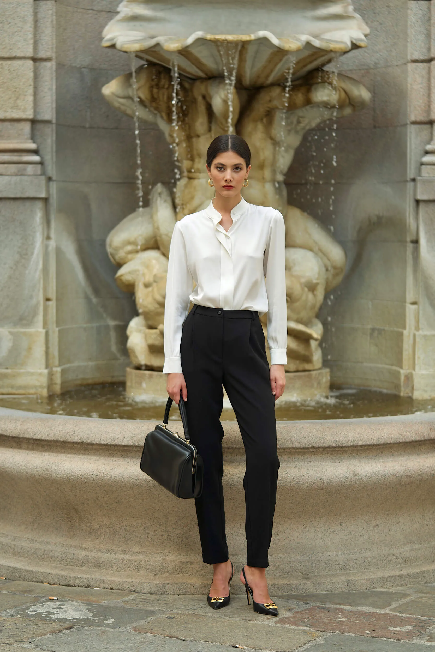 Maria Silk Blouse sold by GAALA