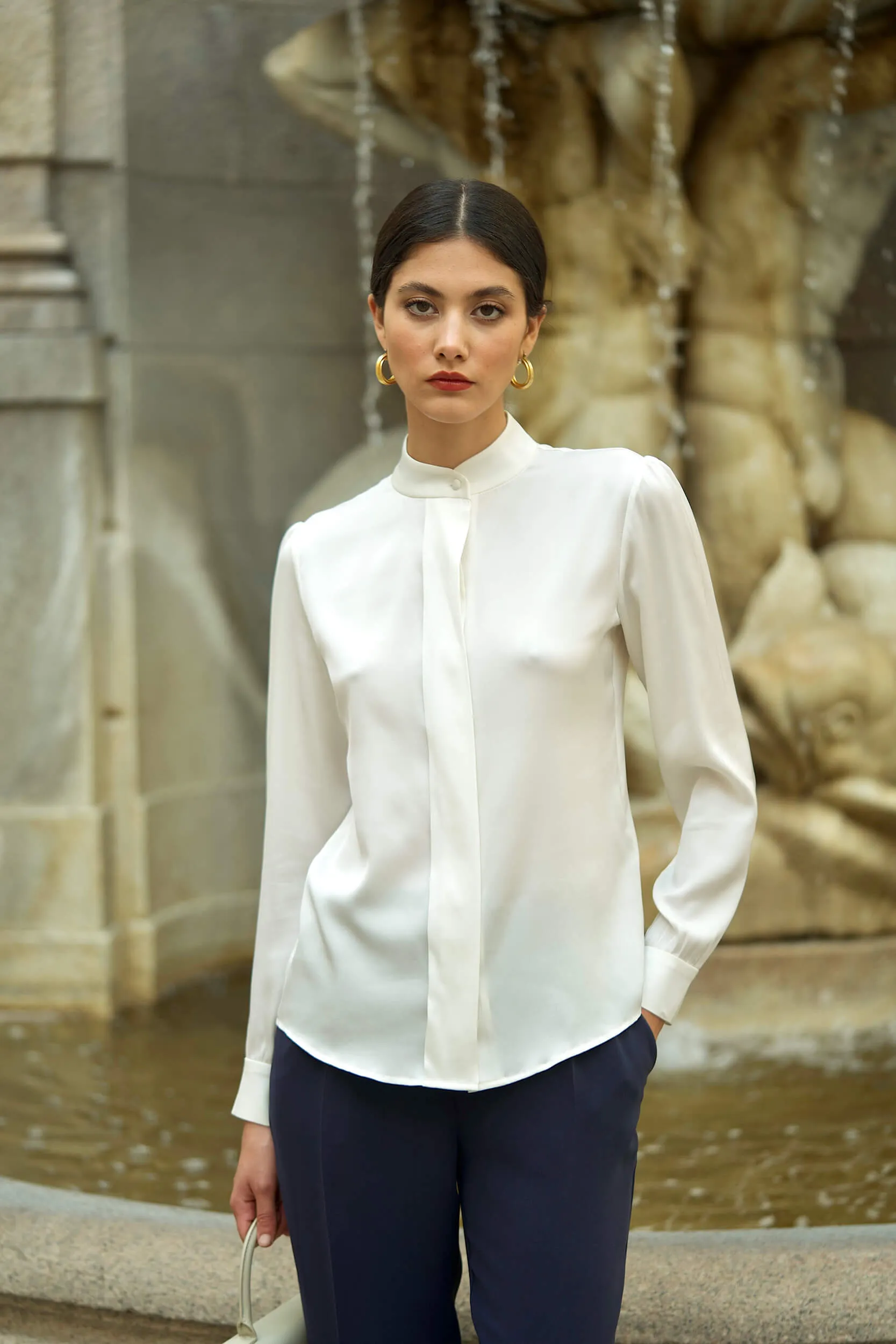 Maria Silk Blouse sold by GAALA product image thumbnail 2