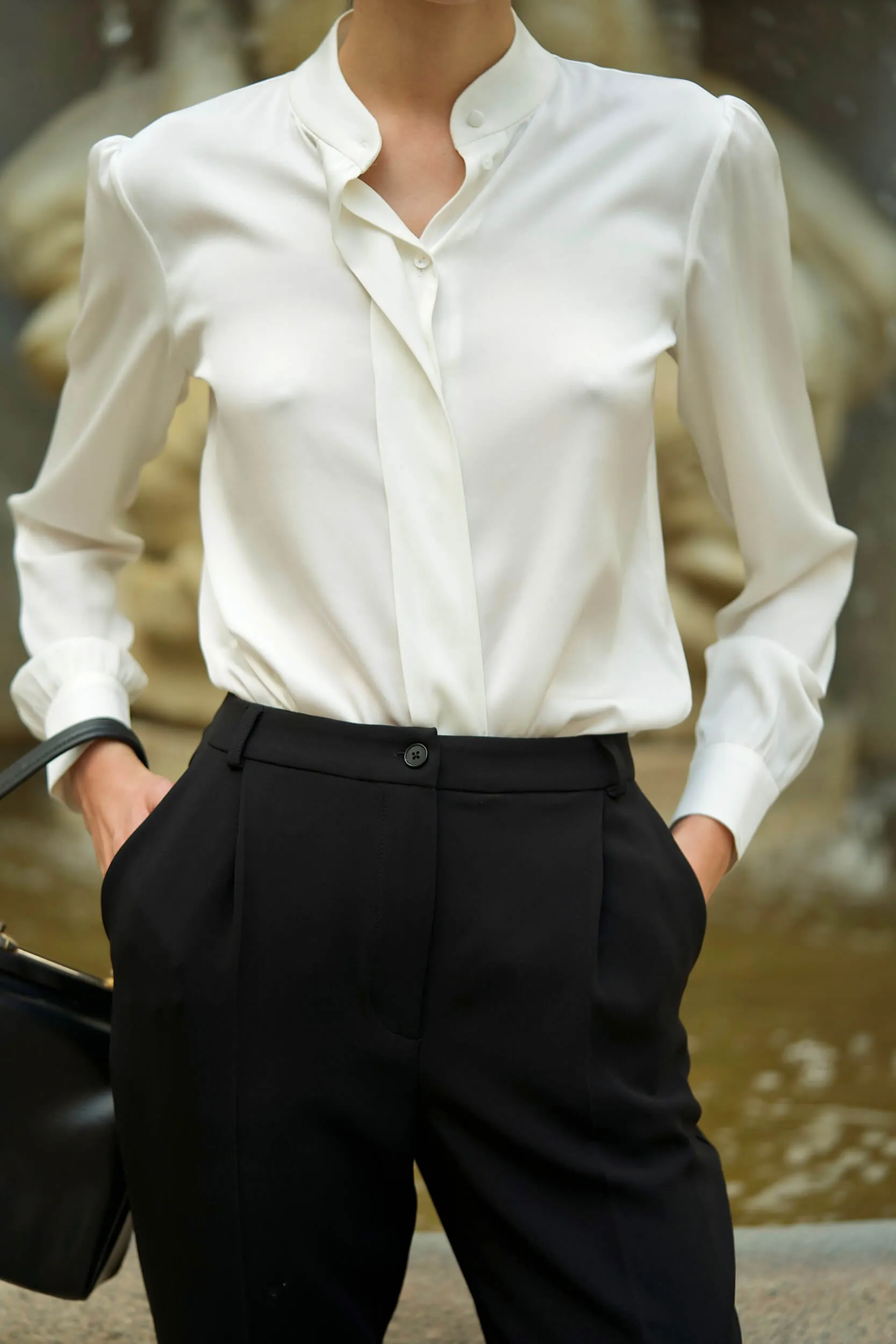 Maria Silk Blouse sold by GAALA product image thumbnail 5