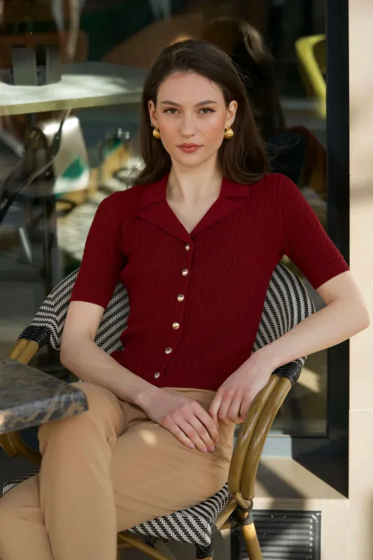 Lila Knit Top sold by GAALA