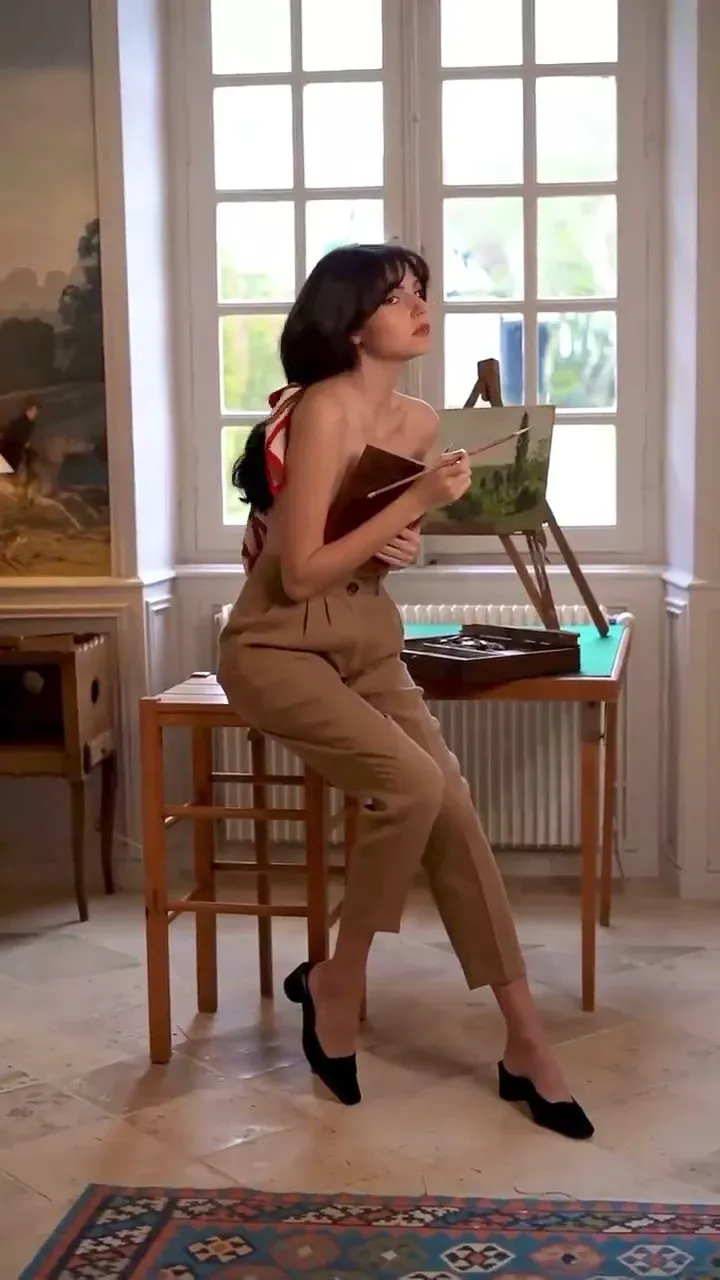 Ava Linen Pants sold by GAALA product image thumbnail 2