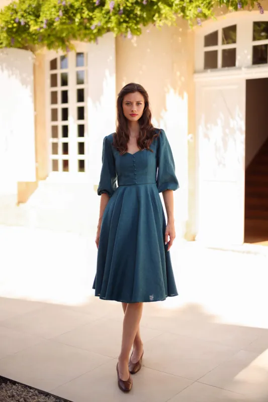 Bardetta Linen Dress sold by GAALA