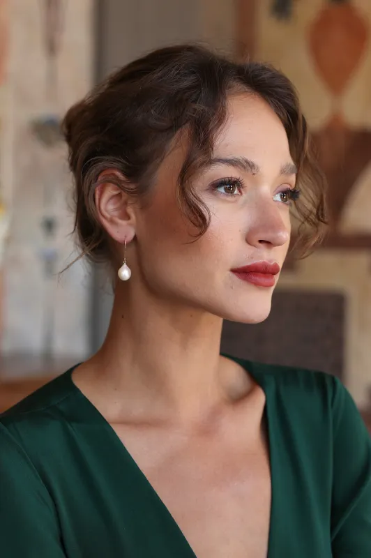 Drops of Jupiter Pearl Earrings sold by GAALA