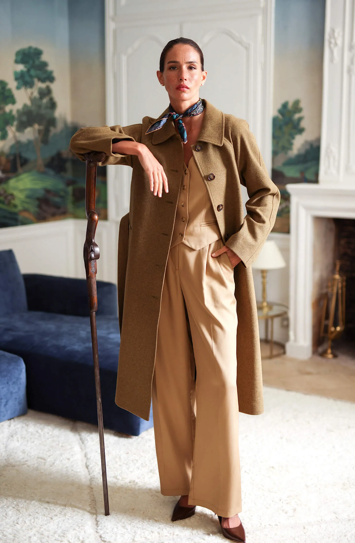 Darcy Wool Coat sold by GAALA