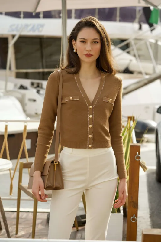 Lillian Short Cardigan sold by GAALA
