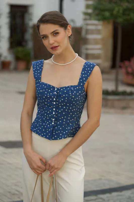 Nayla Cotton Top sold by GAALA