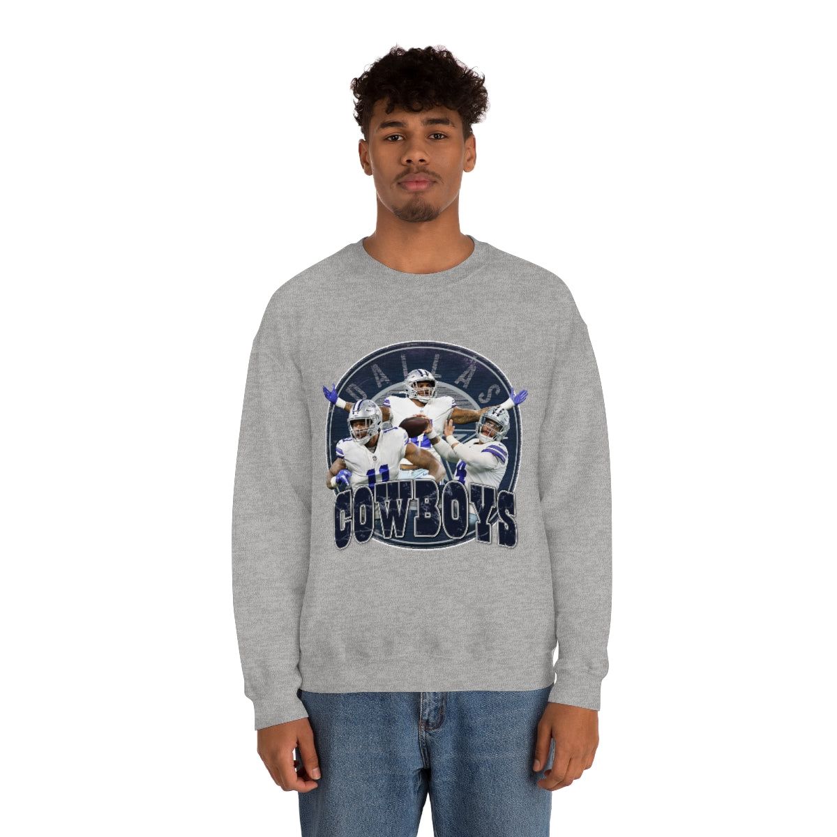 Dallas Cowboys Crewneck Sweatshirt sold by Vintage Hyped product image thumbnail 3