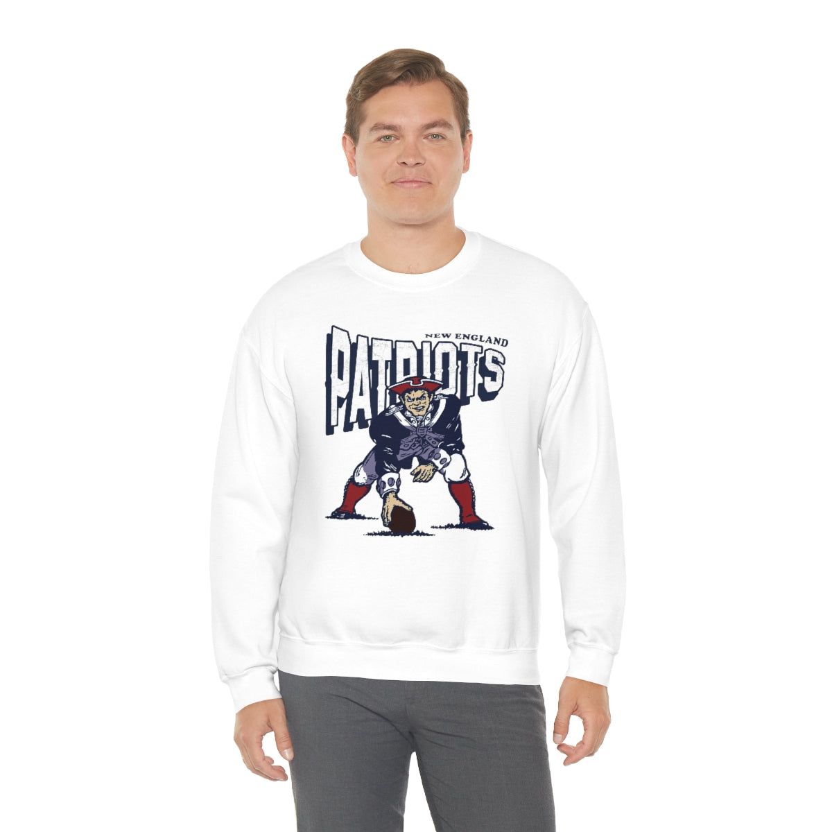 New England Patriots Crewneck Sweatshirt sold by Vintage Hyped product image thumbnail 4