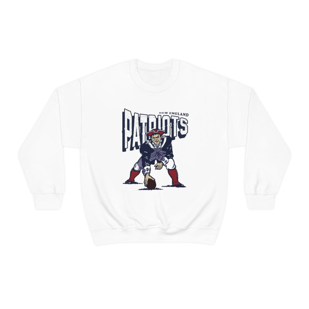 New England Patriots Crewneck Sweatshirt sold by Vintage Hyped