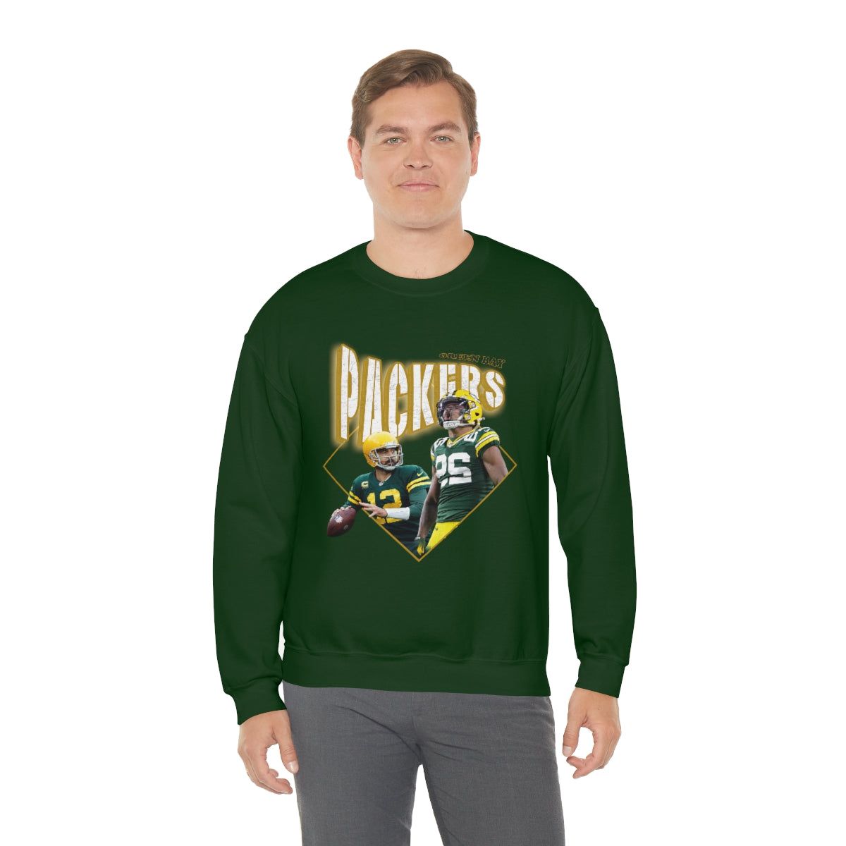 Green Bay Packers Crewneck Sweatshirt sold by Vintage Hyped product image thumbnail 4