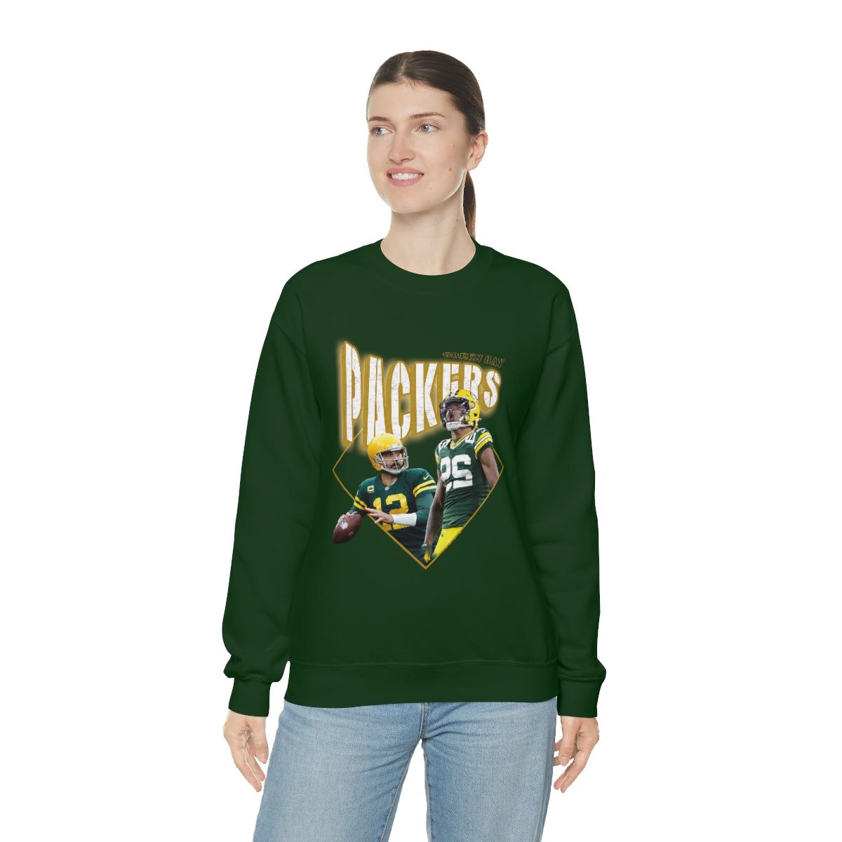 Green Bay Packers Crewneck Sweatshirt sold by Vintage Hyped product image thumbnail 5
