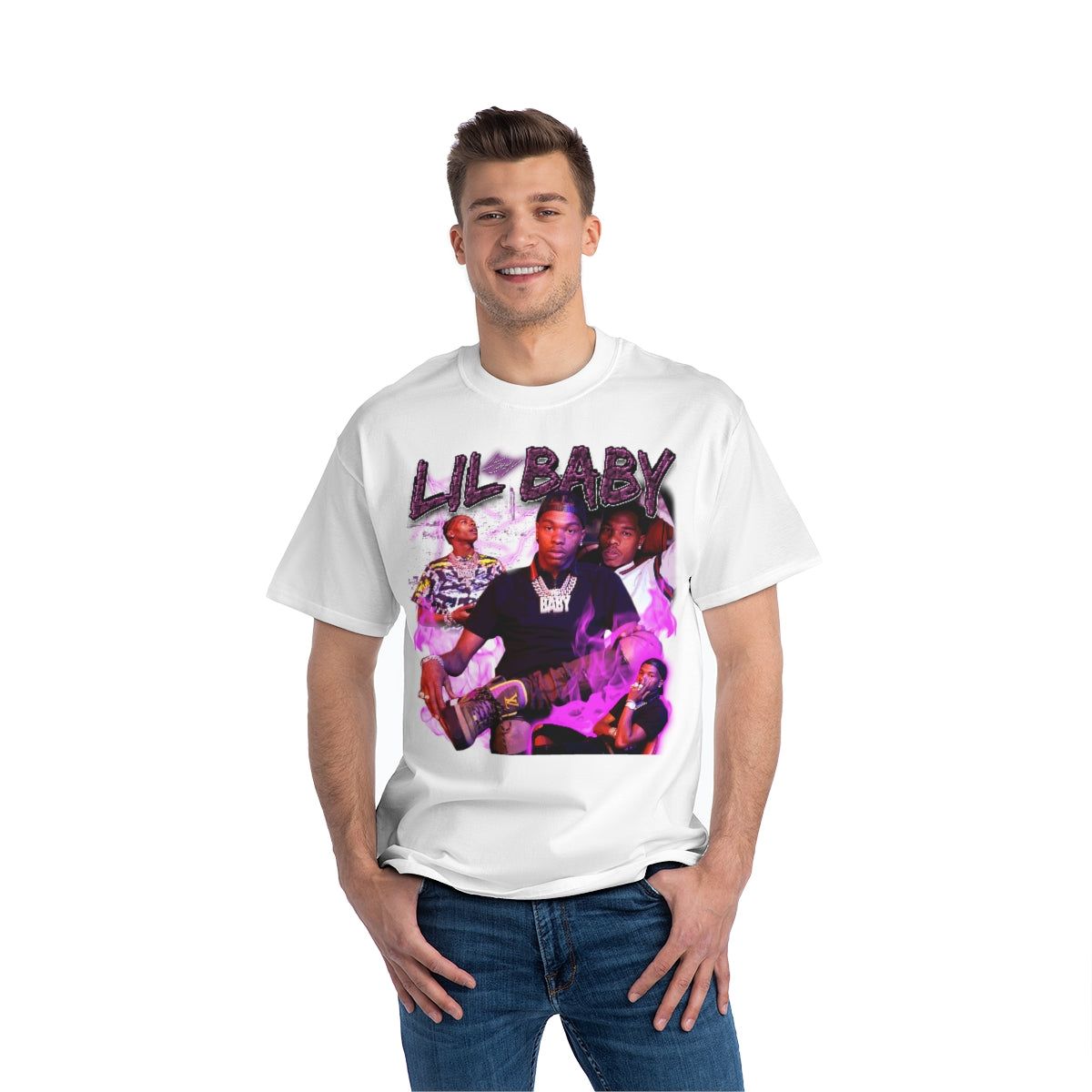 Lil Baby T-Shirt sold by Vintage Hyped product image thumbnail 2