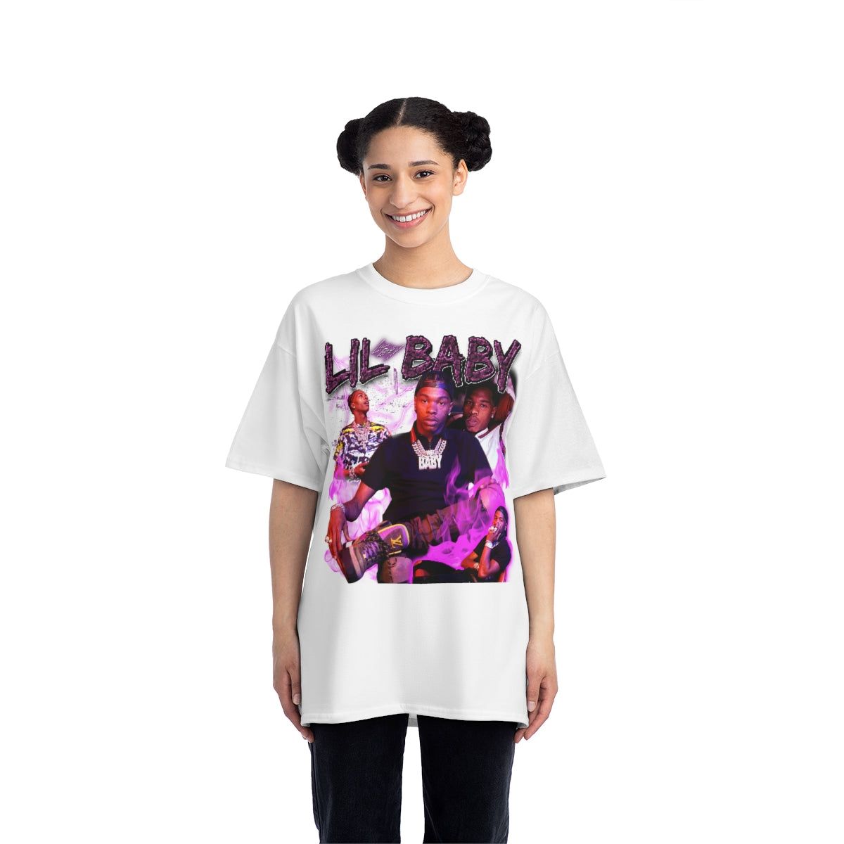 Lil Baby T-Shirt sold by Vintage Hyped product image thumbnail 3