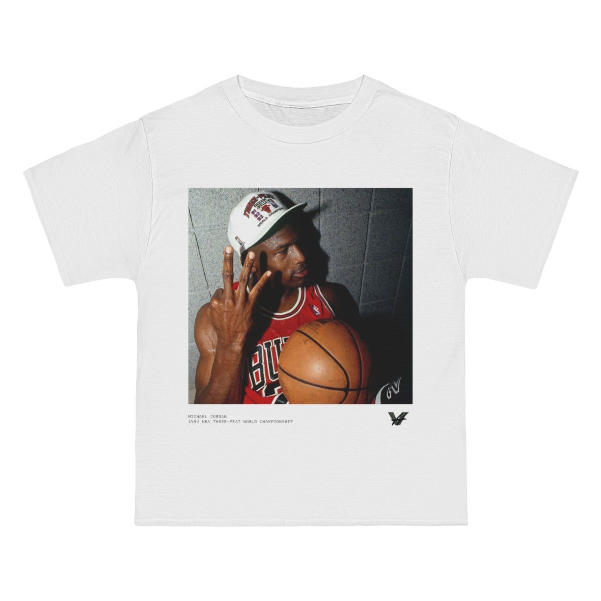 Michael Jordan NBA Championship T-Shirt sold by Vintage Hyped product image thumbnail 4