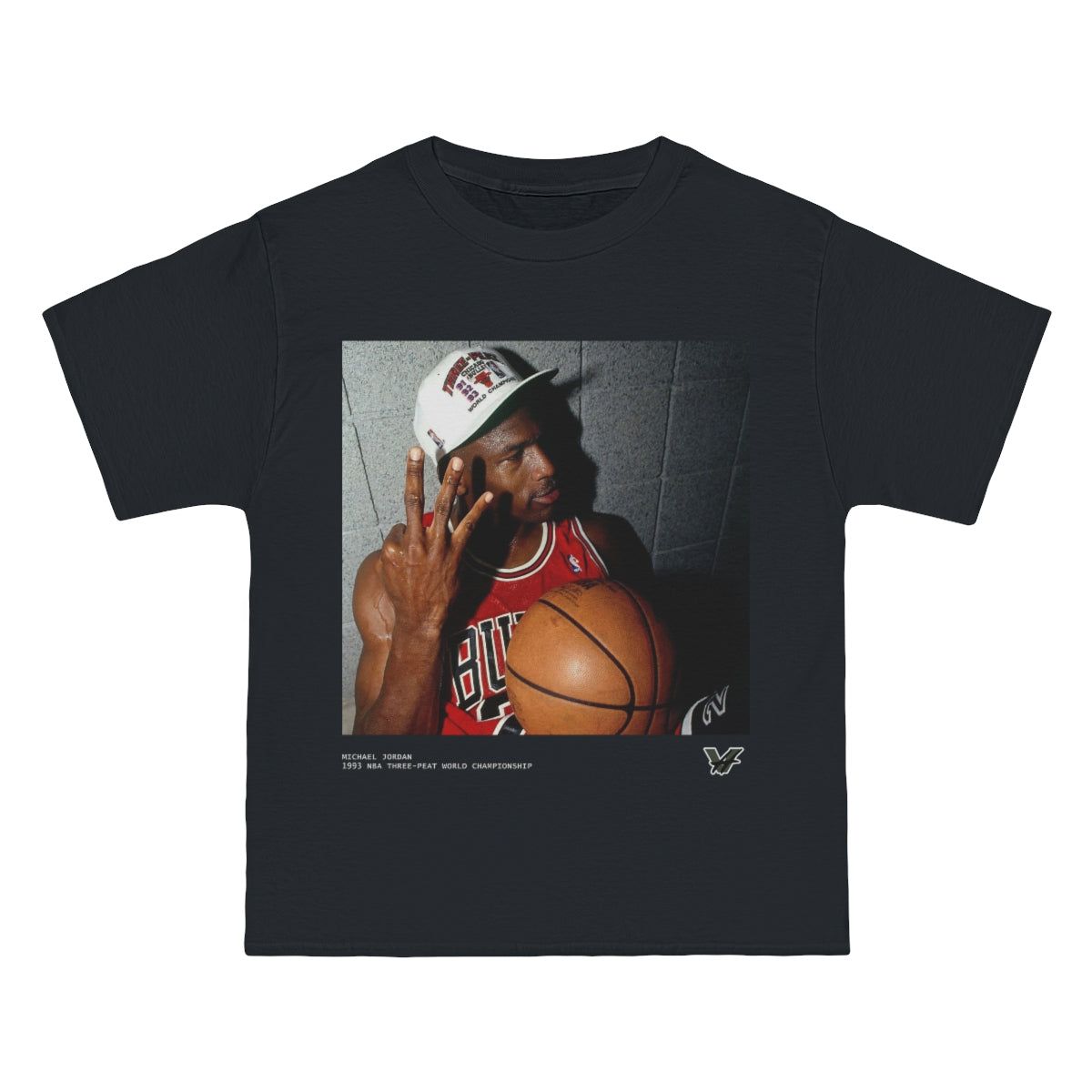 Michael Jordan NBA Championship T-Shirt sold by Vintage Hyped