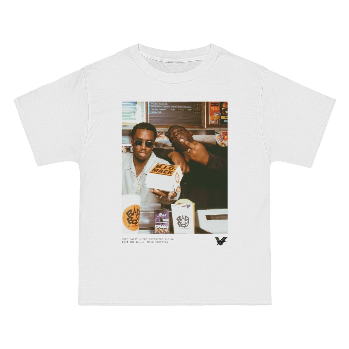 Puff Daddy x The NOTORIOUS B.I.G. T-Shirt sold by Vintage Hyped