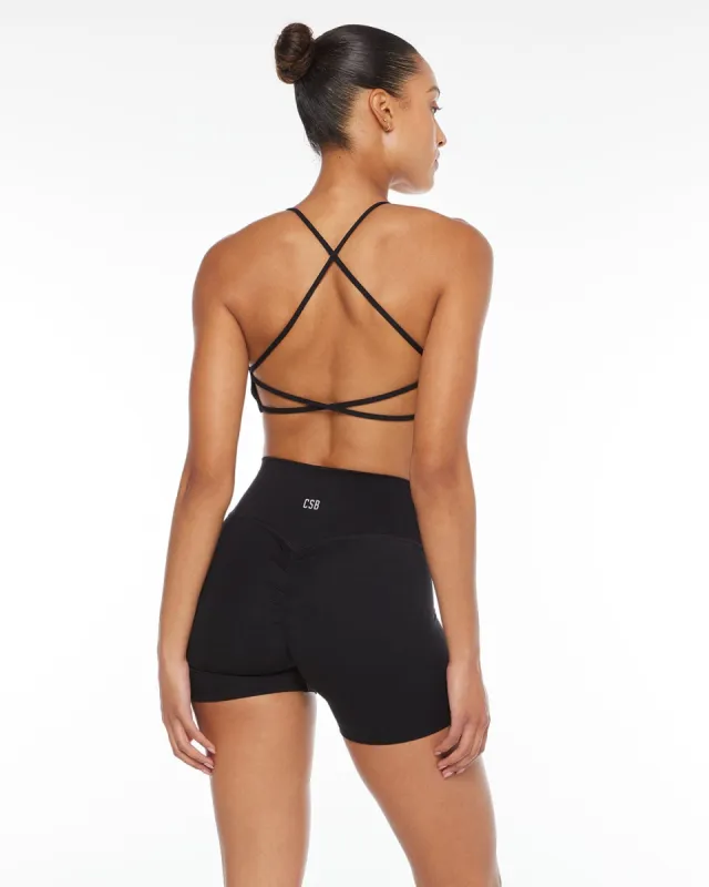 Fade Lexi Crop | Black sold by Crop Shop Boutique