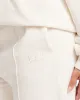 CSB Wide Leg Sweatpant | Vanilla sold by Crop Shop Boutique