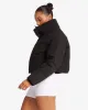 Cropped Puffer Jacket | Black sold by Crop Shop Boutique