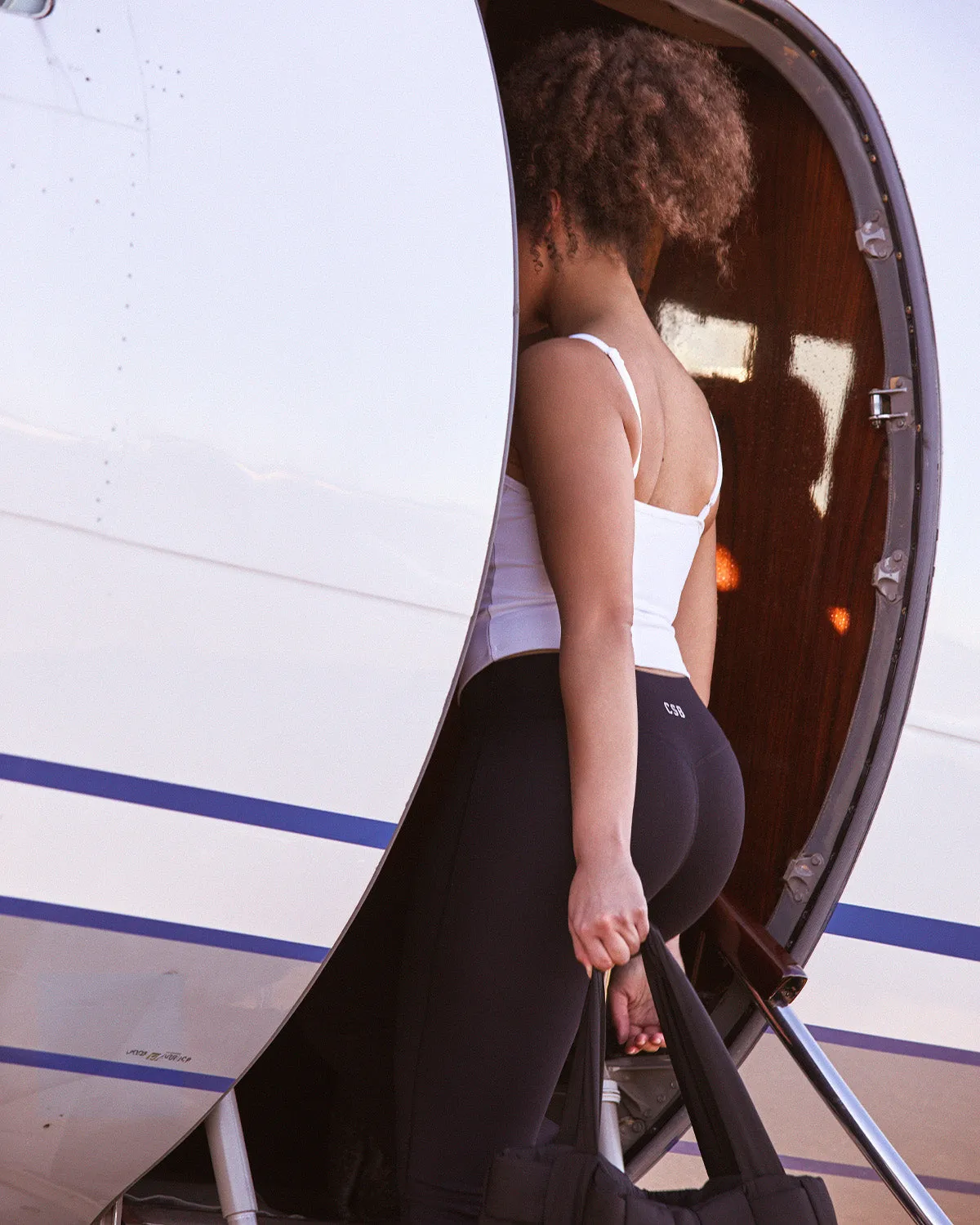 Form Cami Tank | White sold by Crop Shop Boutique product image thumbnail 2