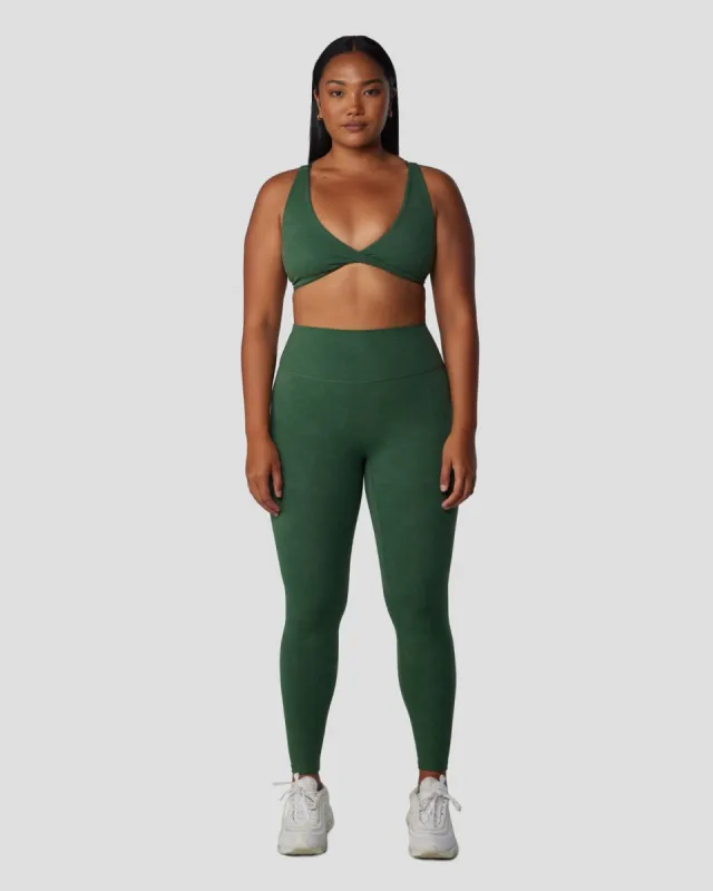 Fade Scrunch Leggings | Basil sold by Crop Shop Boutique