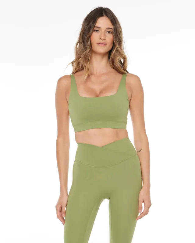 Serenity Hana Crop + | Matcha sold by Crop Shop Boutique