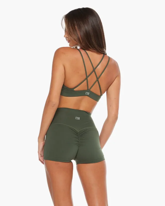 Serenity Iris Crop | Hinterland sold by Crop Shop Boutique