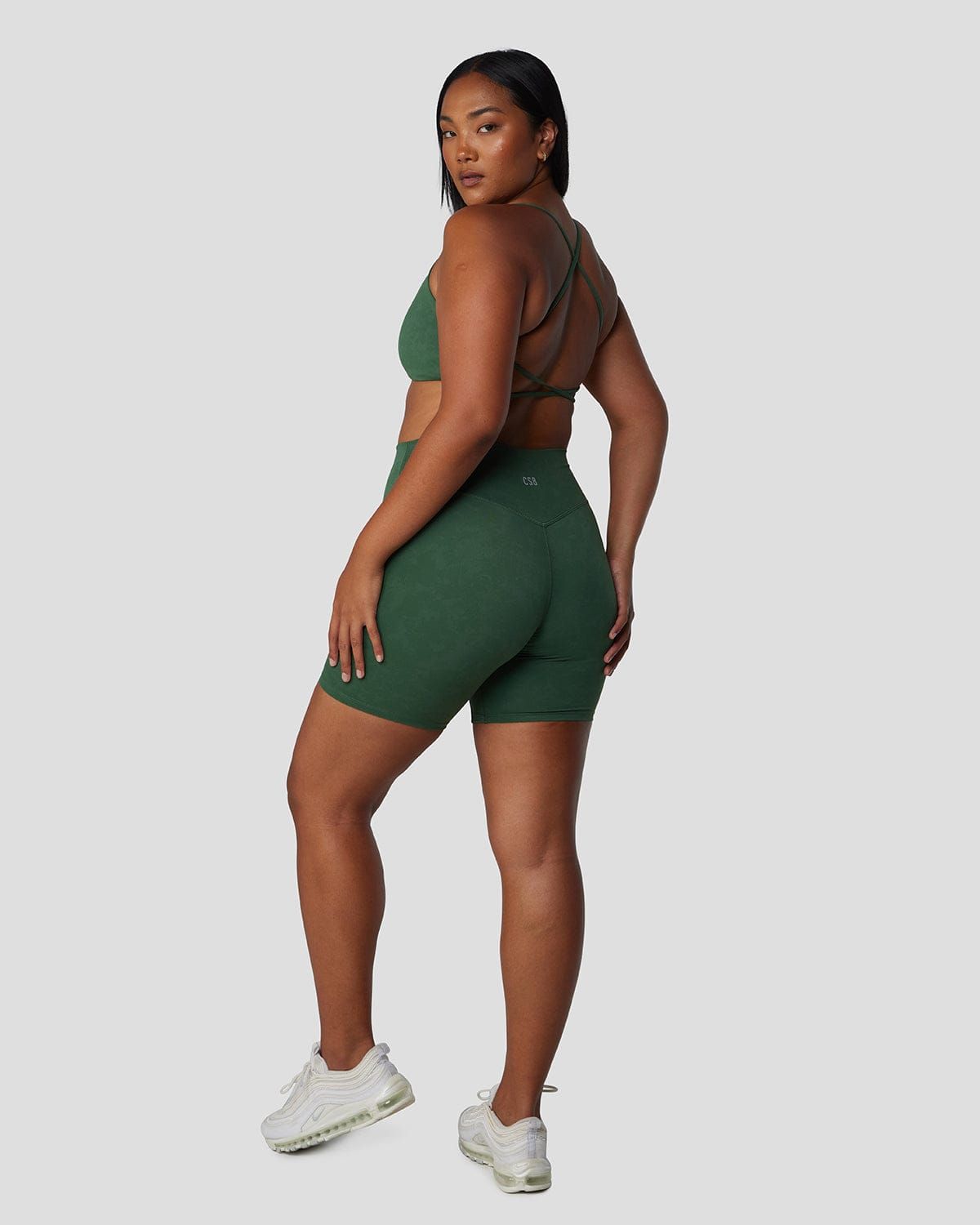 Fade Shorts 6" | Basil sold by Crop Shop Boutique product image thumbnail 8