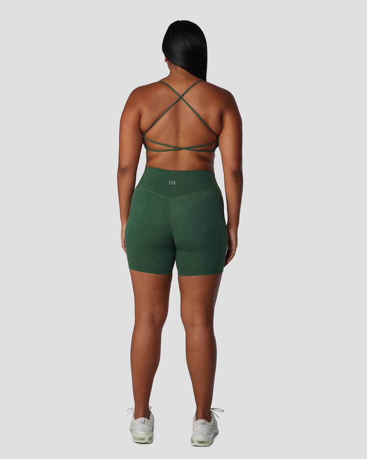 Fade Shorts 6" | Basil sold by Crop Shop Boutique product image thumbnail 7