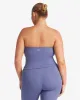Serenity Longline Bandeau | Steel sold by Crop Shop Boutique