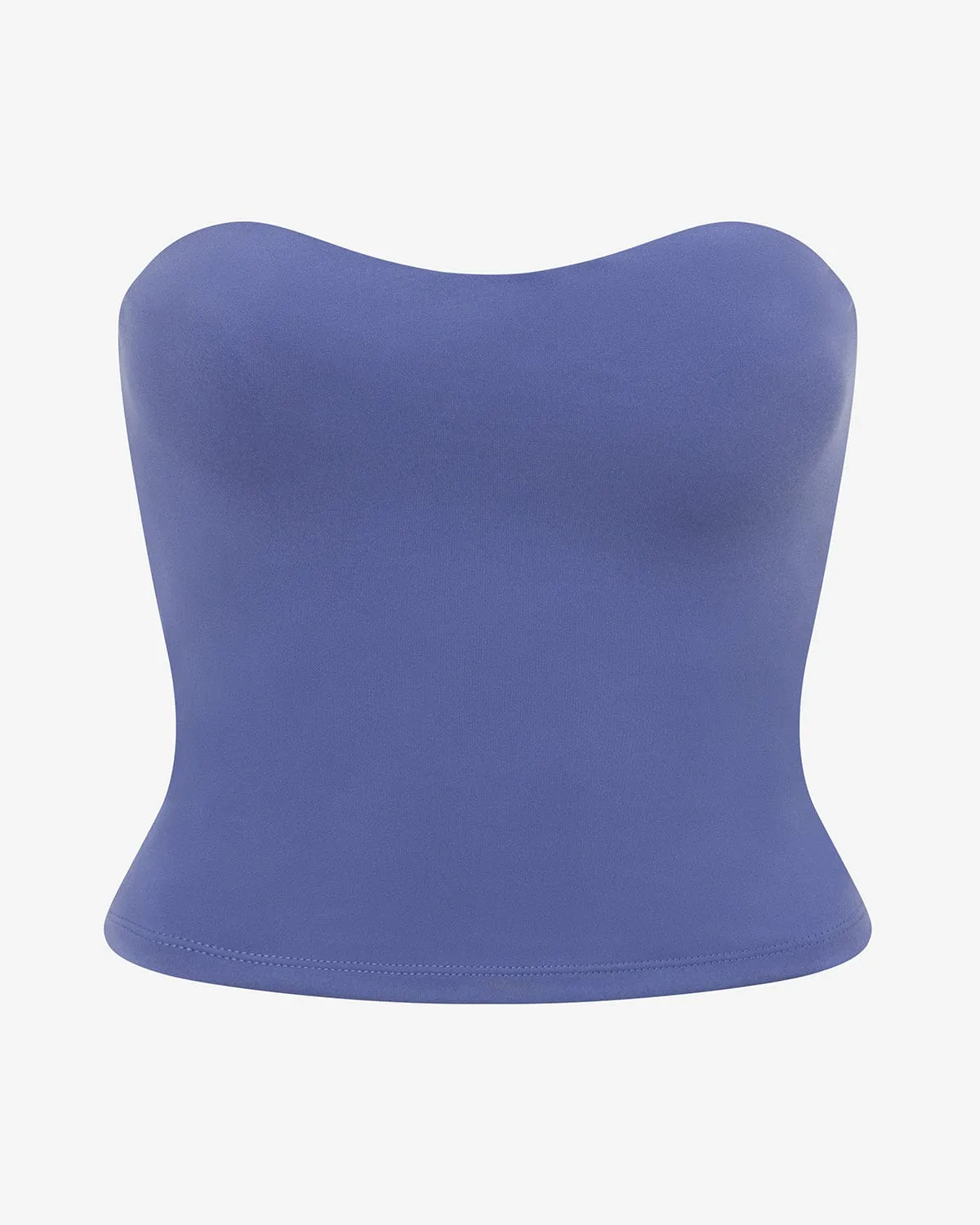 Serenity Longline Bandeau | Steel sold by Crop Shop Boutique product image thumbnail 5