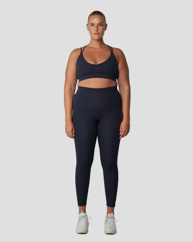 Serenity Scrunch Leggings | Midnight sold by Crop Shop Boutique