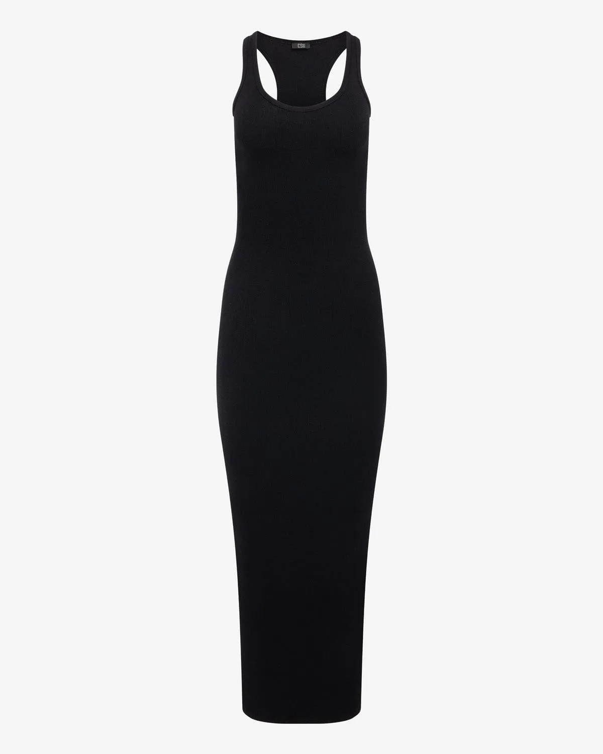 Racer Back Maxi Dress | Black sold by Crop Shop Boutique product image thumbnail 4