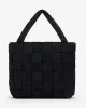 Puffer Tote Bag | Black sold by Crop Shop Boutique