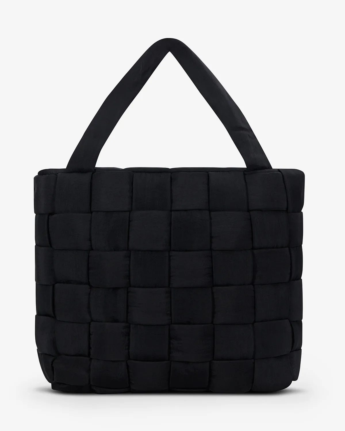 Puffer Tote Bag | Black sold by Crop Shop Boutique product image thumbnail 2