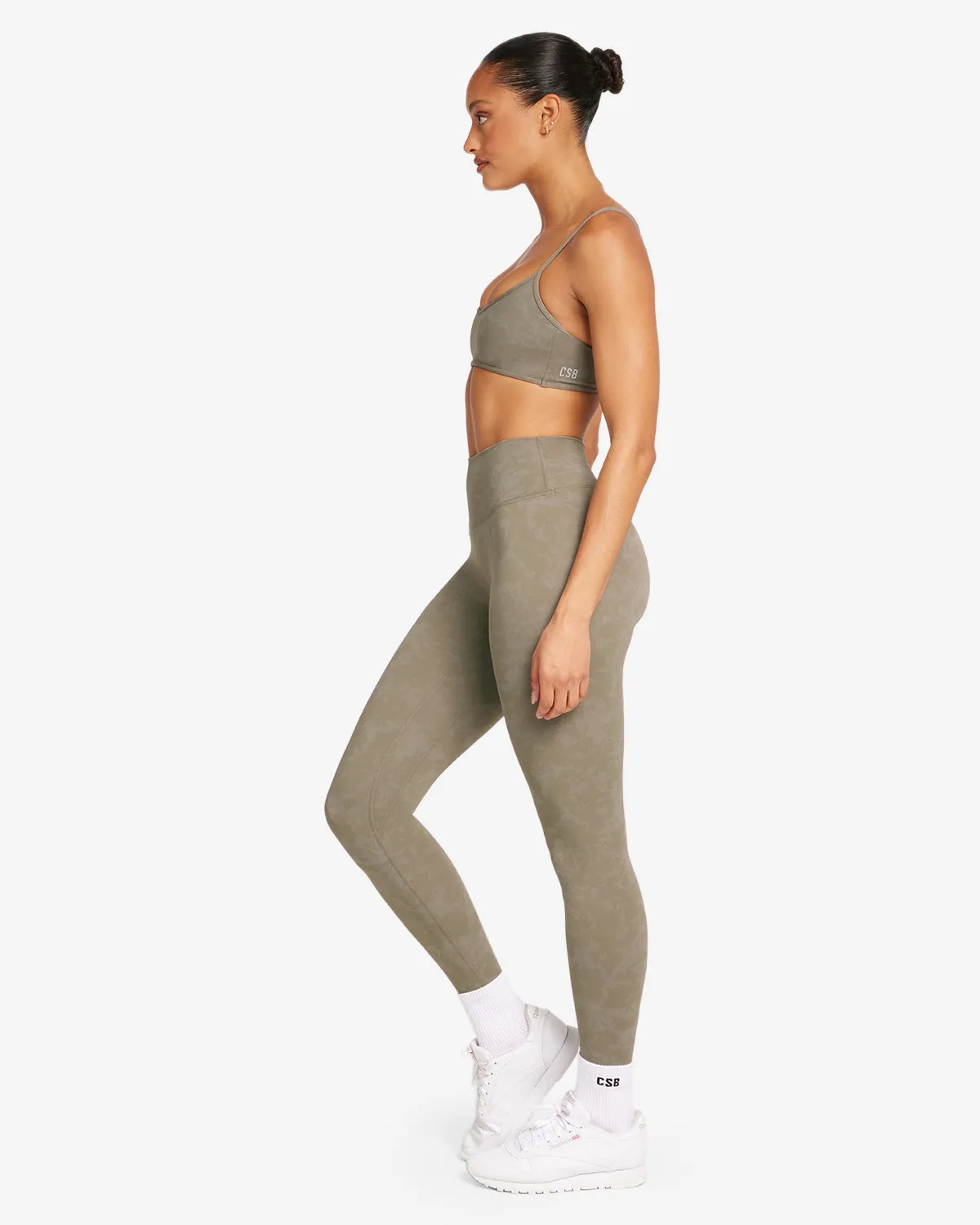 Fade Leggings | Olive sold by Crop Shop Boutique product image thumbnail 3